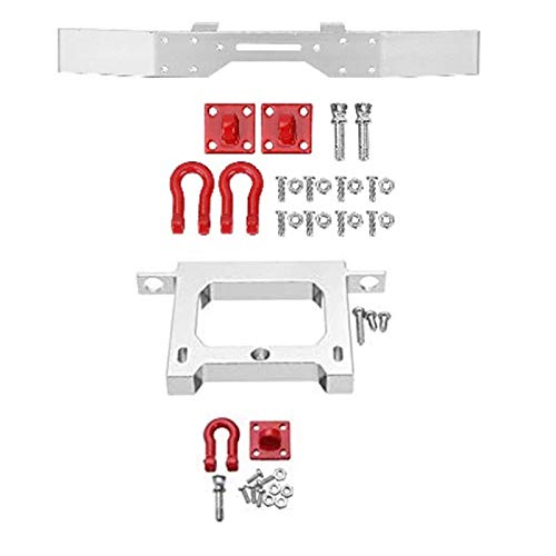 ANNJUC Rc Auto & Upgrade Teile Metall Front & Heck Stoßstange für B14 B16 Q60 Q61 1/16 Rc Trail Crawler Upgrade Teile von ANNJUC