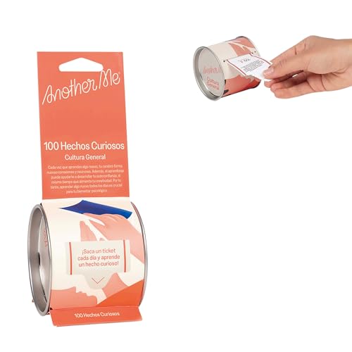 ANOTHER ME - 100 Kuriositäten - Über Allgemeinwissen - Originelle Geschenke für Frauen und Männer - Ideal zur Verbesserung von Lernen und Kreativität - 100 Tickets, um Nicht gelangweilt zu Sein ANOTHER ME - 100 Kuriositäten - Über Allgemeinwissen - Originelle Geschenke für Frauen und Männer - Ideal zur Verbesserung von Lernen und Kreativität - 100 Tickets, um Nicht gelangweilt zu Sein von ANOTHER ME