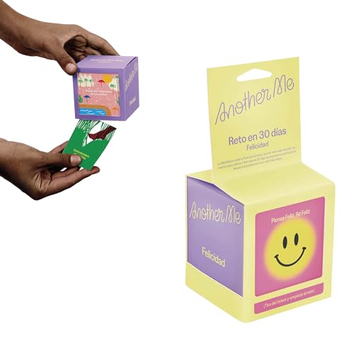 ANOTHER ME - 30-Tage-Herausforderung - Glück - Originelle Geschenke - 1 Monat - Verbessert die mentale Gesundheit - Fokussiere auf das Positive ANOTHER ME - 30-Tage-Herausforderung - Glück - Originelle Geschenke - 1 Monat - Verbessert die mentale Gesundheit - Fokussiere auf das Positive von ANOTHER ME