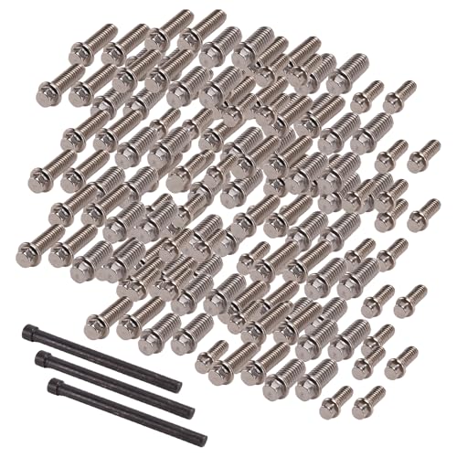 ANSO 150-Teiliges Universal-RC-Schraubenset M2/M2.5/M3-Schraubensortiment, Hardware-Befestigungselemente für/Axial/Redcat//Arrma S ANSO 150-Teiliges Universal-RC-Schraubenset M2/M2.5/M3-Schraubensortiment, Hardware-Befestigungselemente für/Axial/Redcat//Arrma S von ANSO