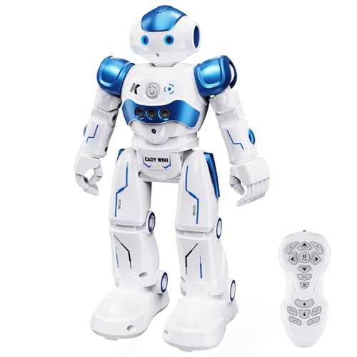 ANTAPRCIS Ferngesteuerter Roboter Spielzeug für Kinder, Intelligent Programmierbar RC Roboter mit Gestensteuerung, LED Licht und Musik, RC Spielzeug für Kinder Jungen Mädchen Geschenk ANTAPRCIS Ferngesteuerter Roboter Spielzeug für Kinder, Intelligent Programmierbar RC Roboter mit Gestensteuerung, LED Licht und Musik, RC Spielzeug für Kinder Jungen Mädchen Geschenk von ANTAPRCIS