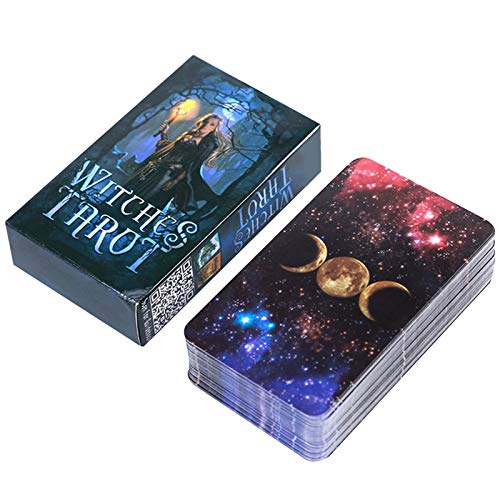 ANUFER 78St/Set Tarot-Karten Deck Tafel Zukünftiges Erzählen Divination Spiel Englische Ausgabe Hexen SN07408 ANUFER 78St/Set Tarot-Karten Deck Tafel Zukünftiges Erzählen Divination Spiel Englische Ausgabe Hexen SN07408 von ANUFER