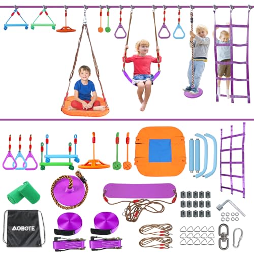 Ninja Warrior Hindernisparcours für Kinder (AB010001-3) von AOBOTE