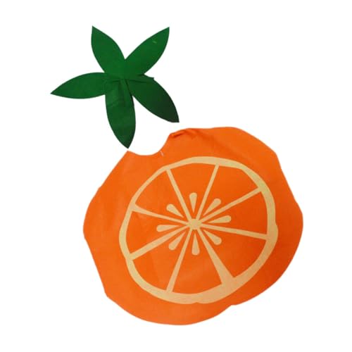 AOKWAWALIY 1 Set Orange Kleidung Für Kinder Orangefarbenes Cosplay Kostüm Halloween Performance Kostüm Halloween Kostüm Für Kinder Halloween Kostüm Für Kinder Bühnenkostüm Obst Outfit von AOKWAWALIY
