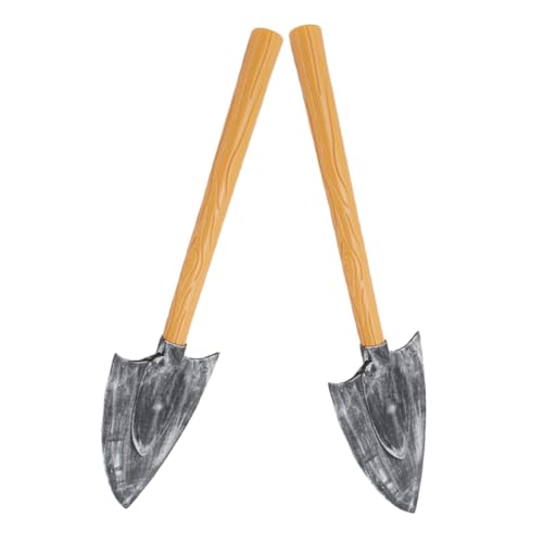 AOKWAWALIY 2 Stück Schaumstoffspaten Realistisches Spatenspielzeug Halloween-Zwergspaten Schaufel Kunstmesser Spielzeugtrick-Requisiten Für Karneval Halloween Party Kostüm AOKWAWALIY 2 Stück Schaumstoffspaten Realistisches Spatenspielzeug Halloween-Zwergspaten Schaufel Kunstmesser Spielzeugtrick-Requisiten Für Karneval Halloween Party Kostüm von AOKWAWALIY