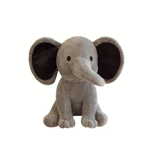 AOLIAY 25cm Grau Plüsch Elefant Kuscheltier,Cartoon Elefant Tier Plüschspielzeug Plüschtier Stofftier für Babys Kinder Jungen Mädchen,Elefant Plüsch Stofftiere für Kinderzimmer Raumdekoration AOLIAY 25cm Grau Plüsch Elefant Kuscheltier,Cartoon Elefant Tier Plüschspielzeug Plüschtier Stofftier für Babys Kinder Jungen Mädchen,Elefant Plüsch Stofftiere für Kinderzimmer Raumdekoration von AOLIAY