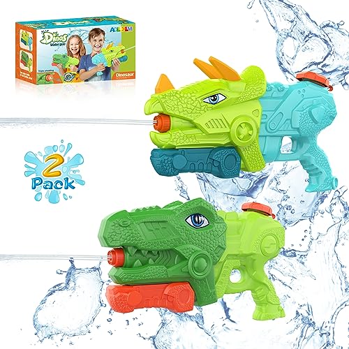 2 Pack Wasserpistole für Kinder, Wasserspritzpistole Spielzeug 8-10 Meter für Kinder Erwachsene WaterBlaster Soaker Spielzeug für Garten Schwimmbad Strand 2 Pack Wasserpistole für Kinder, Wasserspritzpistole Spielzeug 8-10 Meter für Kinder Erwachsene WaterBlaster Soaker Spielzeug für Garten Schwimmbad Strand von AOLUXLM