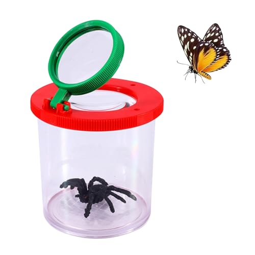 Becherlupe Lupenbecher Set, Insekten Viewer, Insekten Viewer, Lupendose Lupenbecher, Insekten Beobachtungsbox für Kinder Outdoor Wissenschaft Natur Erkundung Becherlupe Lupenbecher Set, Insekten Viewer, Insekten Viewer, Lupendose Lupenbecher, Insekten Beobachtungsbox für Kinder Outdoor Wissenschaft Natur Erkundung von AOMiGT