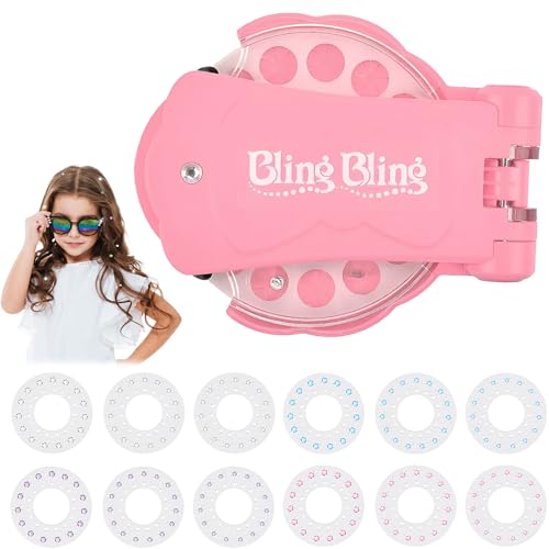Hair Bedazzler Kit,Bling Bling,Glitzersteine Haare,Bling Bling Haare Steine,Haarperlen Mädchen,Glitzer Haare,Diamond Hair Machine,Hair Gemstone Styler,Hair Glitter Machine with 180 Hair Gems Hair Bedazzler Kit,Bling Bling,Glitzersteine Haare,Bling Bling Haare Steine,Haarperlen Mädchen,Glitzer Haare,Diamond Hair Machine,Hair Gemstone Styler,Hair Glitter Machine with 180 Hair Gems von AONAYO