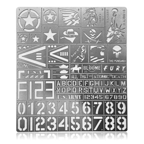 Sprühbrett Hobby Modell Werkzeugsets Edelstahl Sprühschablone für 1/35 Maßstab Militärmodell Fahrzeug Sprühbrett Hobby Modell Werkzeugsets Edelstahl Sprühschablone für 1/35 Maßstab Militärmodell Fahrzeug von AONTOKY