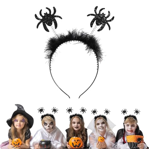 AOOGON Spinne Haarreif, Vampires Headwear, Halloween Haarreif für Frauen, Herren, Kinder, Damen von AOOGON