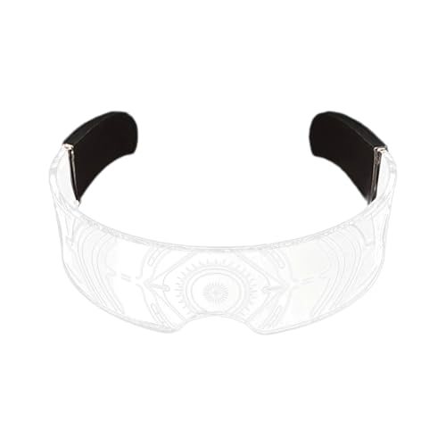 AOOOWER LED-Brille für Entertainer, einfache Kontrolle, leuchtende Unisex-Brillen für Partys und Bühnenshows AOOOWER LED-Brille für Entertainer, einfache Kontrolle, leuchtende Unisex-Brillen für Partys und Bühnenshows von AOOOWER