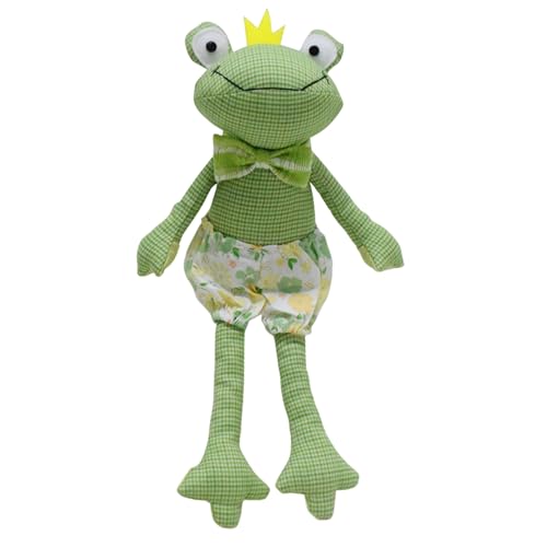 AOOOWER Lustige Froschförmige Puppen-Dekoration, einzigartige Sofa-Schreibtisch-Schlafzimmer-Dekoration, weicher Plüsch-Frosch, Ornament für Kinder AOOOWER Lustige Froschförmige Puppen-Dekoration, einzigartige Sofa-Schreibtisch-Schlafzimmer-Dekoration, weicher Plüsch-Frosch, Ornament für Kinder von AOOOWER