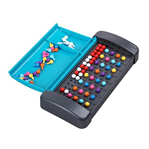 Code Breaking Puzzle Brett Farblich Passendes Teaser Spiel Montessori Logik Lernspielzeug Für Kinder Und Erwachsene Code Breaking Brett Logik Spiel Rätsel Für Kinder 8–10 8–12 12–14 Erwachsene von AOOOWER