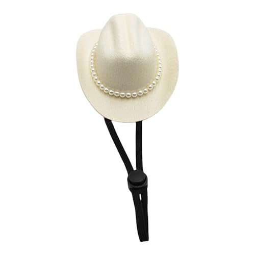 Hundehut mit dekorativen Perlen, Kopfbedeckung, Halloween, elegante Perlen, Kopfbedeckung, Party-Kostüm-Zubehör Hundehut mit dekorativen Perlen, Kopfbedeckung, Halloween, elegante Perlen, Kopfbedeckung, Party-Kostüm-Zubehör von AOOOWER