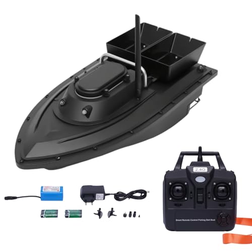 AOOUNGM Angelköder-Boot RC 500m Futterboot 2kg Köderboot mit Zwei Köderboxen Cruise Fernbedienung Angel Nest Boot für Nachtangeln AOOUNGM Angelköder-Boot RC 500m Futterboot 2kg Köderboot mit Zwei Köderboxen Cruise Fernbedienung Angel Nest Boot für Nachtangeln von AOOUNGM
