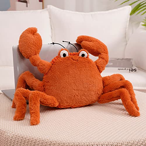 AOQILN Lebensechte Krabbe Hummer Plüschtier niedliche Flauschige Krabbe Hummer gefüllte weiche Puppe Zimmer Dekor Spielzeug für Kinder Geburtstag 30cm Krabbe AOQILN Lebensechte Krabbe Hummer Plüschtier niedliche Flauschige Krabbe Hummer gefüllte weiche Puppe Zimmer Dekor Spielzeug für Kinder Geburtstag 30cm Krabbe von AOQILN