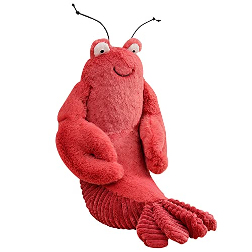 AOQILN Lebensechte Krabbe Hummer Plüschtier niedliche Flauschige Krabbe Hummer gefüllte weiche Puppe Zimmer Dekor Spielzeug für Kinder Geburtstag 45cm Hummer AOQILN Lebensechte Krabbe Hummer Plüschtier niedliche Flauschige Krabbe Hummer gefüllte weiche Puppe Zimmer Dekor Spielzeug für Kinder Geburtstag 45cm Hummer von AOQILN