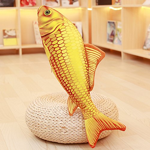 AOQILN Simulation Koi Fisch Plüschtiere kreative Karpfenfisch Kissen gefüllt Goldfisch Puppe Zimmer Sofa Dekor für Mädchen/Paare Geschenk 60cm Stil-B AOQILN Simulation Koi Fisch Plüschtiere kreative Karpfenfisch Kissen gefüllt Goldfisch Puppe Zimmer Sofa Dekor für Mädchen/Paare Geschenk 60cm Stil-B von AOQILN
