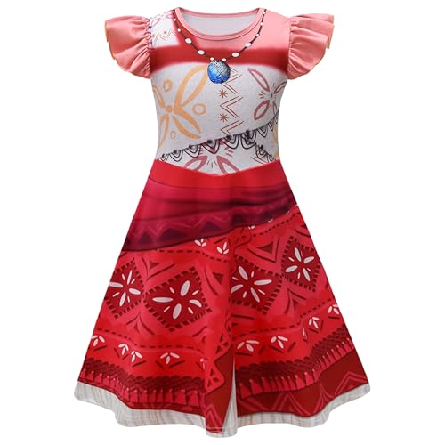 AOVCLKID Prinzessinnenkostüm für Mädchen, Halloween-Partykleid, Cosplay-Kostüme (6 Jahre, grau) von AOVCLKID