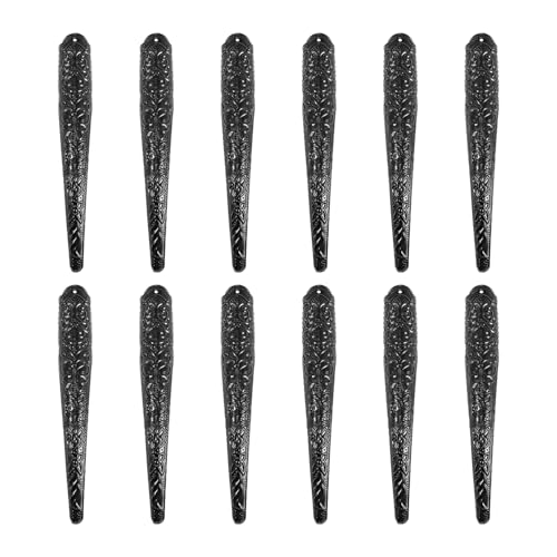 AOVNA Halloween Fingerkrallen gefälschte Nagelringe Cosplay Nagel Fingerspitzen Gothic Talon Nagel Fingerspitze Kralle für Halloween Party Dekorationen (12) von AOVNA