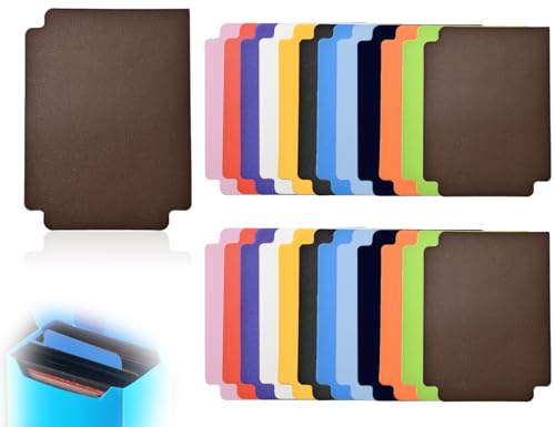 AOYEGIC 24 Stück Kartentrenner,Standardgröße Kartenteiler,Kunststoff Card Dividers,Sammelkarten-Trenner,Trennkarten,Sortieren Laschen,für Spiele Sport Aufbewahrungsboxen Ordner(95 * 70 mm,12 Farben) AOYEGIC 24 Stück Kartentrenner,Standardgröße Kartenteiler,Kunststoff Card Dividers,Sammelkarten-Trenner,Trennkarten,Sortieren Laschen,für Spiele Sport Aufbewahrungsboxen Ordner(95 * 70 mm,12 Farben) von AOYEGIC