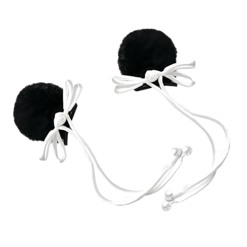 AOYUDJ Cartoon-Panda-Ohrclip, Anime-Haarschmuck für Kinder, Jugendliche und Erwachsene, Haarschmuck für Partys und tägliche Outfits von AOYUDJ