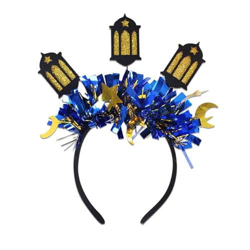Bequemes Eid-Feier-Stirnband mit Halbmonden und Stern-Designs, tragbares Accessoire für jedes Alter, Freizeitkleidung Bequemes Eid-Feier-Stirnband mit Halbmonden und Stern-Designs, tragbares Accessoire für jedes Alter, Freizeitkleidung von AOYUDJ