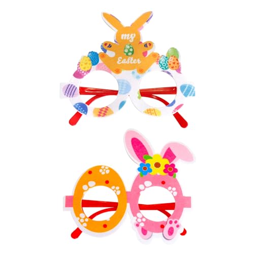 Brillenrahmen mit Ostermotiv für Ostern, Feiern, Partyzubehör, geeignet für Kinder und Erwachsene Brillenrahmen mit Ostermotiv für Ostern, Feiern, Partyzubehör, geeignet für Kinder und Erwachsene von AOYUDJ