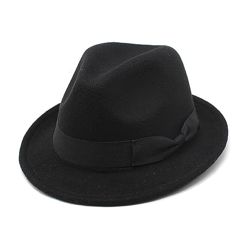 Derby-Hut mit Schleife, für Damen, Halloween, Karneval, Filz, Derby-Hut, Frühling, sonnenfester Hut mit Schleifen-Dekoren Derby-Hut mit Schleife, für Damen, Halloween, Karneval, Filz, Derby-Hut, Frühling, sonnenfester Hut mit Schleifen-Dekoren von AOYUDJ