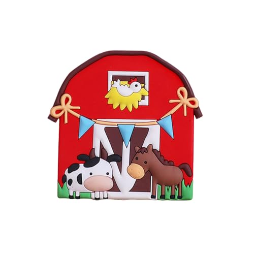 Kuchendeckel-Kollektion mit Silikon-Lamm-Ponies, Huhn, Ente für Kindergeburtstage Kuchendeckel-Kollektion mit Silikon-Lamm-Ponies, Huhn, Ente für Kindergeburtstage von AOYUDJ