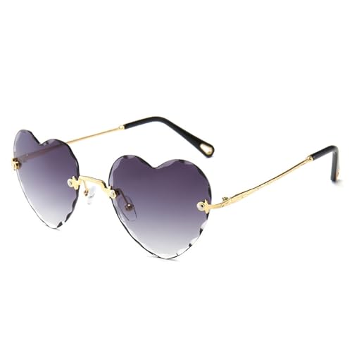 Randlose herzförmige Brille für Junggesellinnenabschiede für Damen Randlose herzförmige Brille für Junggesellinnenabschiede für Damen von AOYUDJ