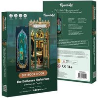 FiguredArt CWGA202 - DIY Book Nook, Dunkles Herbarium, Puzzle, 98 Teile, Miniatur-Diorama von AP COMMERCE