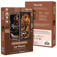 FiguredArt CH02 - DIY Book Nook, Vintage Garage, Puzzle 255 Teile, Miniatur-Diorama von AP Commerce