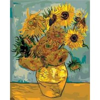 FiguredArt - MNZ Mahlen nach Zahlen - Van Gogh - Tournesols von AP Commerce