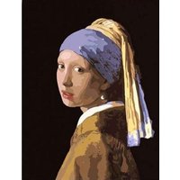 FiguredArt - MNZ Mahlen nach Zahlen - Vermeer La Jeune Fille à la Perle von AP Commerce