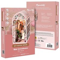 FiguredArt YM06 - DIY Book Nook, Mini Gewächshaus, Puzzle 167 Teile, Miniatur-Diorama von AP Commerce