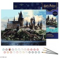 Malen nach Zahlen Harry Potter - Hogwarts-Schloss Auf Keilrahmen gespannt Malen nach Zahlen Harry Potter - Hogwarts-Schloss Auf Keilrahmen gespannt von AP Commerce