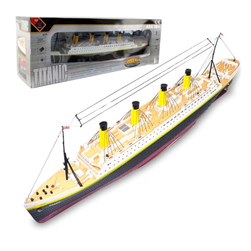 APAP Wasserfahrzeug Modell, 3CH NQD Titanic Kreuzfahrtschiff Wasserfahrzeug Modell (RTR) von APAP