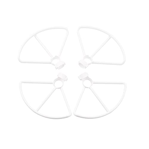 Zubehör für Drohnen for Fimi Ersatzpropeller for FIMI A3 Drohnenschutz Propelller Protector Schnellfreisetzungen Props Blade Accessoire Ersatzteile austauschbar (Color : White Guard only) von APEFIT