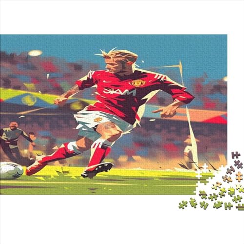 Football Dekorujte Svůj Domov: 1000 Dílků Football Puzzle Jako Stylová Football Dekorace Pro Váš Interiér!1000pcs (75x50cm) von APJP