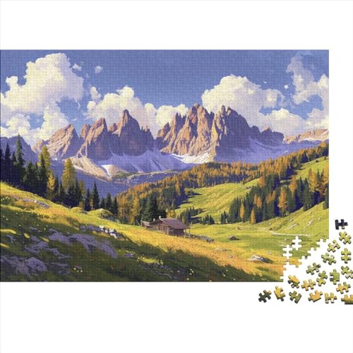 Wonderful Relaxační Výzva Pro Dospělé: 1000 Wonderful Dílkové Puzzle Odstraňuje Stres A Zlepšuje Wonderful Soustředění!1000pcs (75x50cm) von APJP