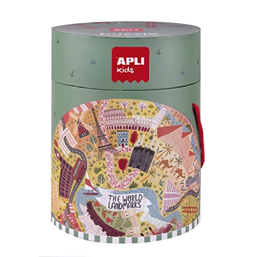 APLI Kids 19135 Monuments Kreisförmiges Puzzle, Sehenswürdigkeiten APLI Kids 19135 Monuments Kreisförmiges Puzzle, Sehenswürdigkeiten von APLI Kids