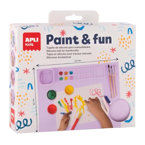 APLI Kids 19910 Silikonmatte, Lila APLI Kids 19910 Silikonmatte, Lila von APLI Kids