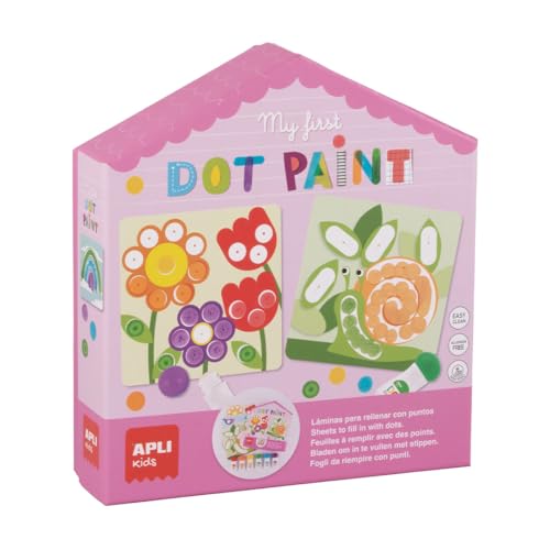 APLI Kids 20276 - My First Dot Paint - Kreatives Bastelset mit illustrierten Folien, komplett mit Dot Markers APLI Kids 20276 - My First Dot Paint - Kreatives Bastelset mit illustrierten Folien, komplett mit Dot Markers von APLI Kids