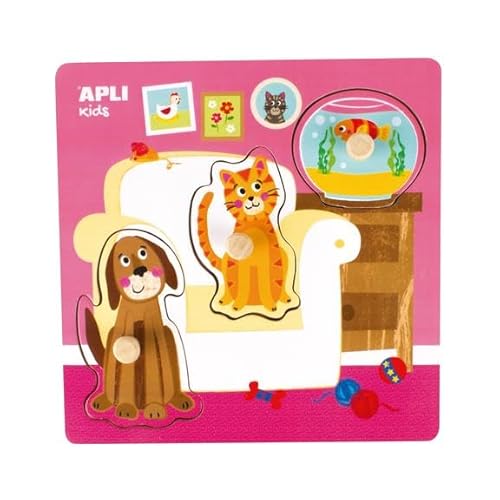 APLI KIDS - Tier-Puzzle, 102551, 20 x 20 cm von APLI Kids