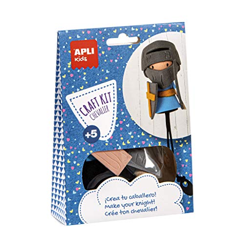 APLI agipä – 14088 – Packs Kit Stickermaschine Ritter - von APLI Kids
