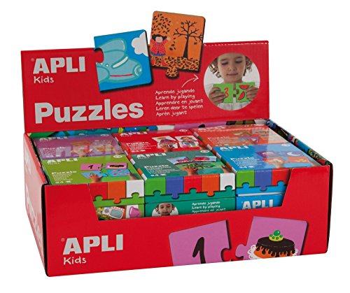 Apli Apli13334 Puzzle mit Bauernhof/Anderen Themen (6-teilig) von APLI Kids