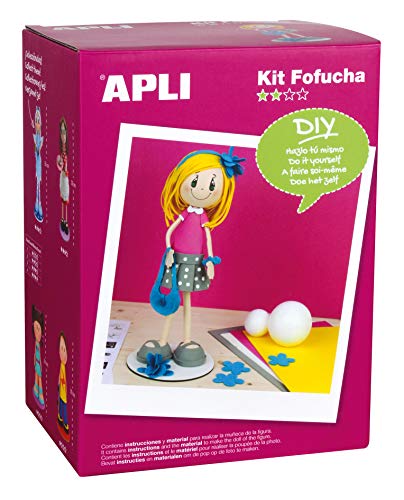 APLI apli13607 Eva-Schaum Puppe Kit von APLI Kids
