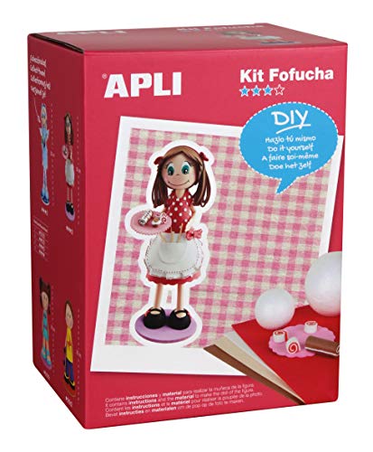 APLI apli13848 Gebäck Macht Schaumstoff Puppe Kit von APLI Kids